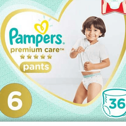 Pampers Premium Care Pants Size Six 36 Pants