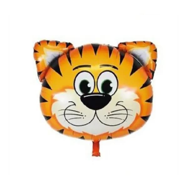 Tiger Foil Balloon Head