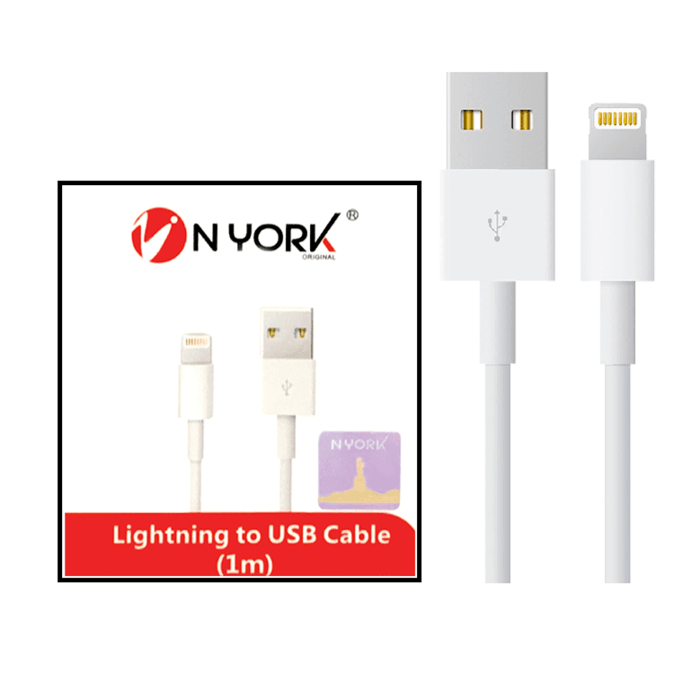 Nyork USB To Lightning Cable - 1m