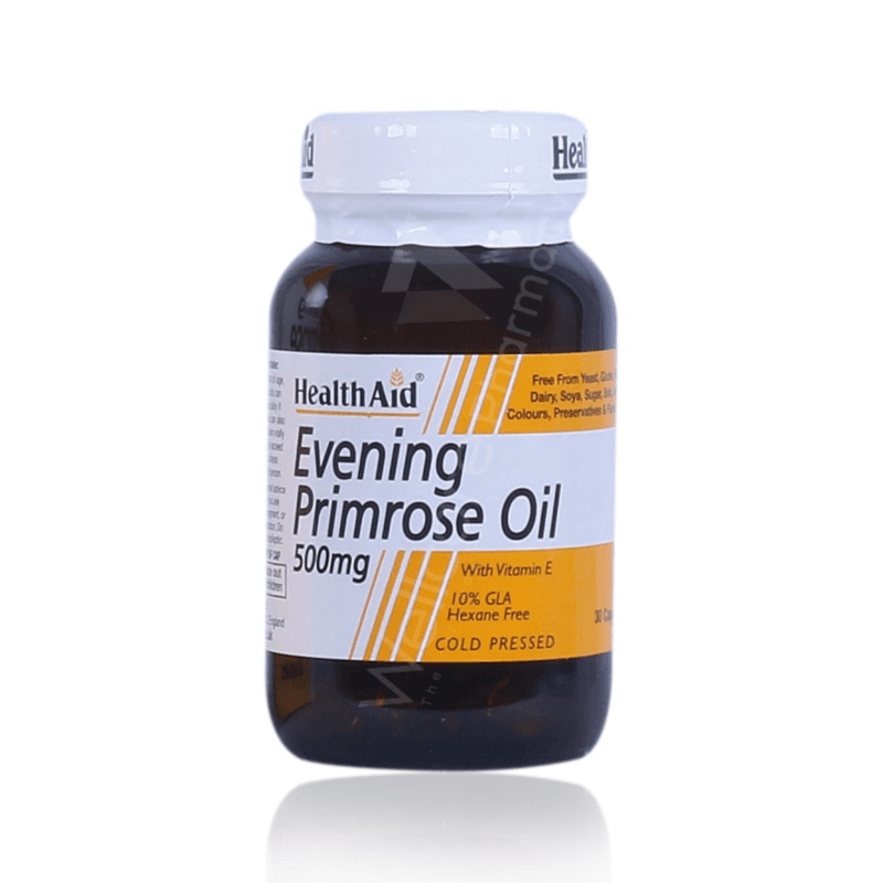 Health Aid Evening Primrose Oil 500 Mg