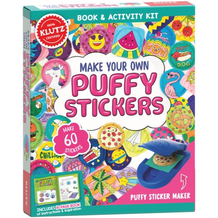 210194 Make Your Own Puffy Stickers (Mixed Media Product / Mixed Media, Contains 1 Hardback And 1 Other Merchandise) By Editors Of Klutz