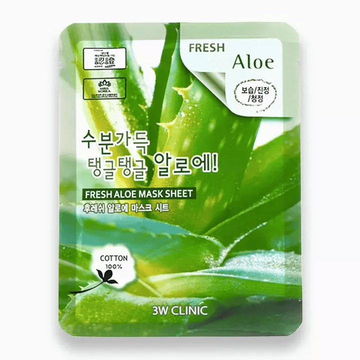 3w Clinic Fresh Aloe Mask Sheet