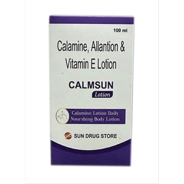 Calmsun Lotion 100ml - Calamine Allantoion & Vitamin E Lotion