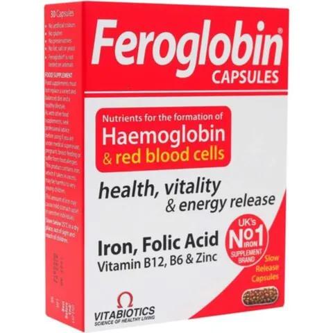 Vitabiotics Feroglobin 30Capsules