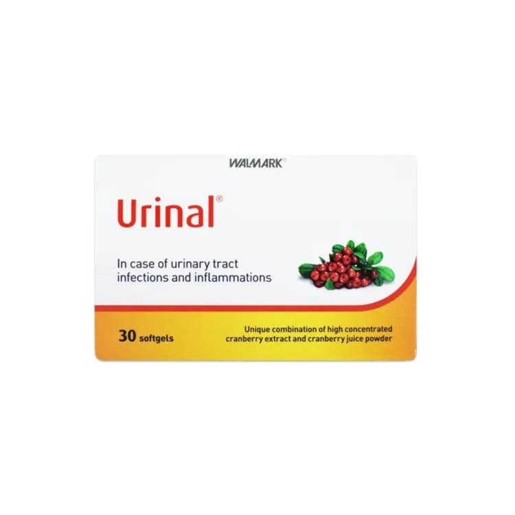 Walmark Urinal For Urinary Tract Infections & Inflammations 30 softgels