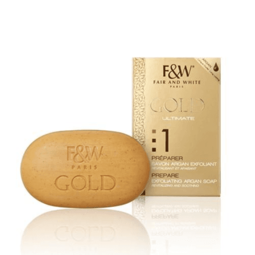 Fair & White Gold Ultimate Satin Exfoliating Soap 200g