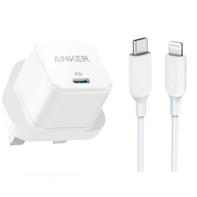 Anker Powerport III 20w Cube With Charging Cable B2149k21