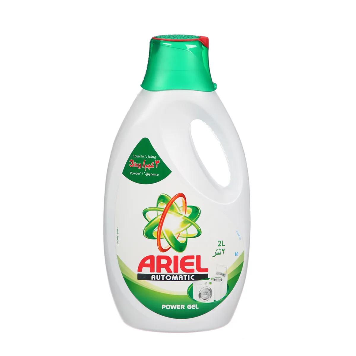 Ariel Power Gel Liquid Regular 2 Ltr