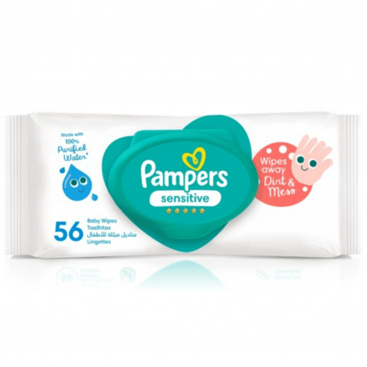 Pampers Senstive Wipes 56 Pieces