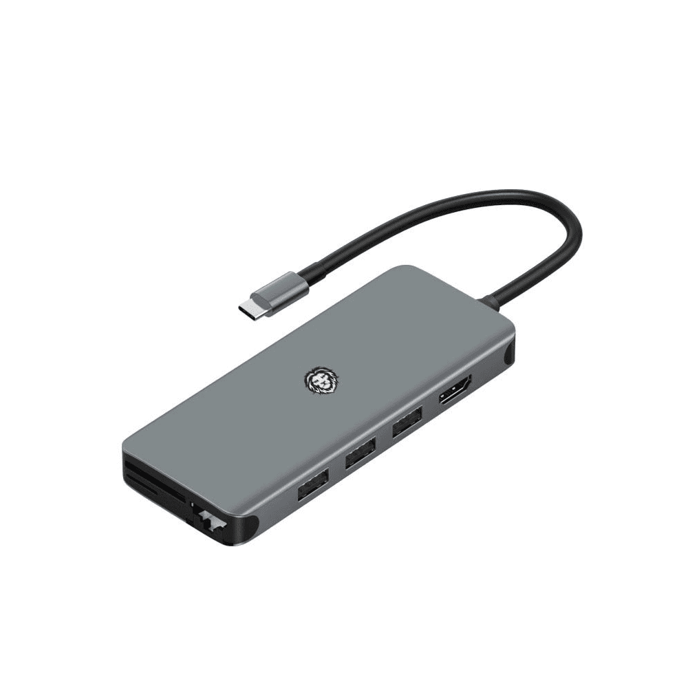 Green Lion Type-C To USB-C 12 in 1 Hub