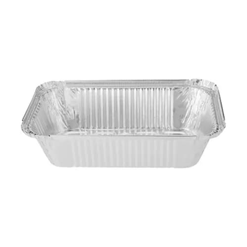 Food Pack Aluminum Container With Lid 10 Pieces