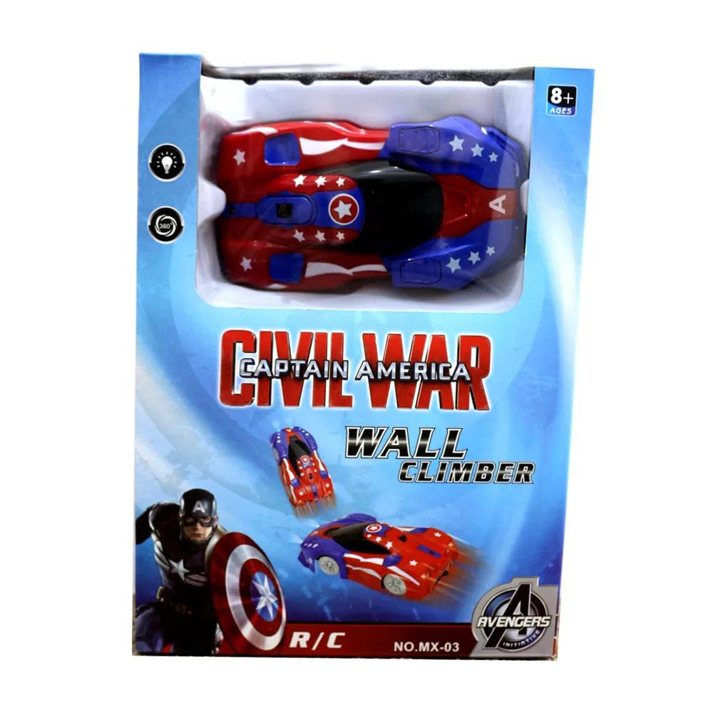 Captain America Wall Climbing Car