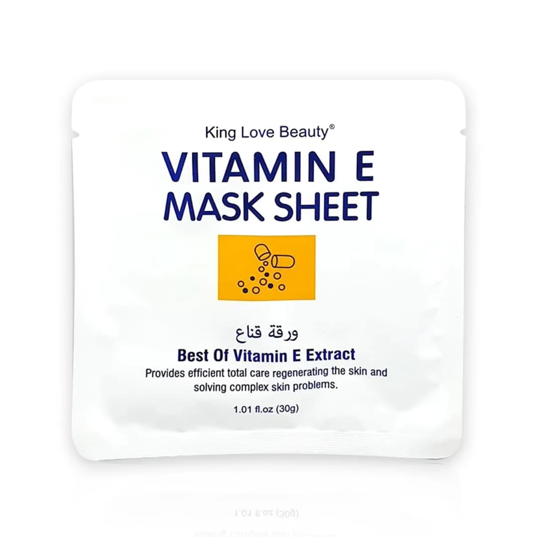 King Love Beauty Vitamin E Face Mask Sheet 1 Piece