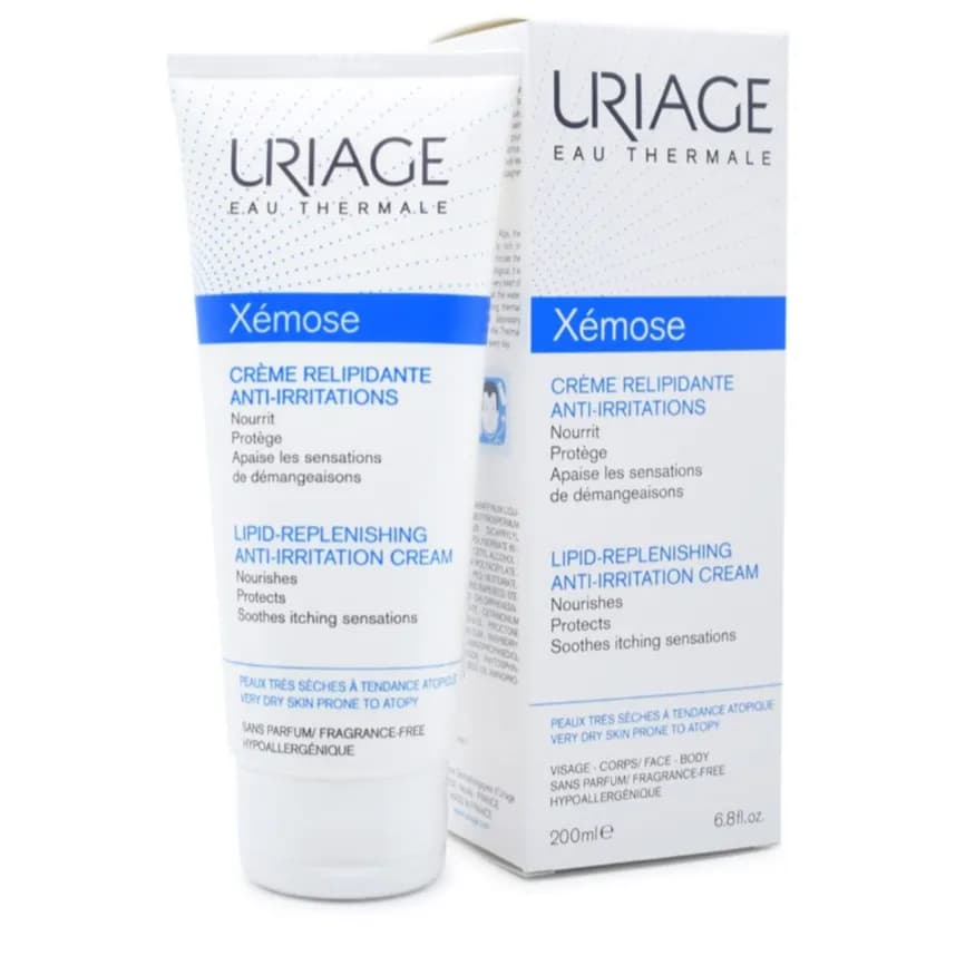 Uriage Xemose Lipid Replenishing Anti Irritation Cream Unscented 200ml