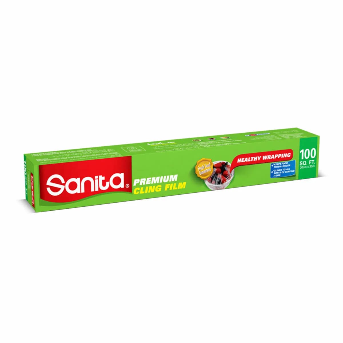 Sanita Premium Cling Film 100 Sq.ft 100