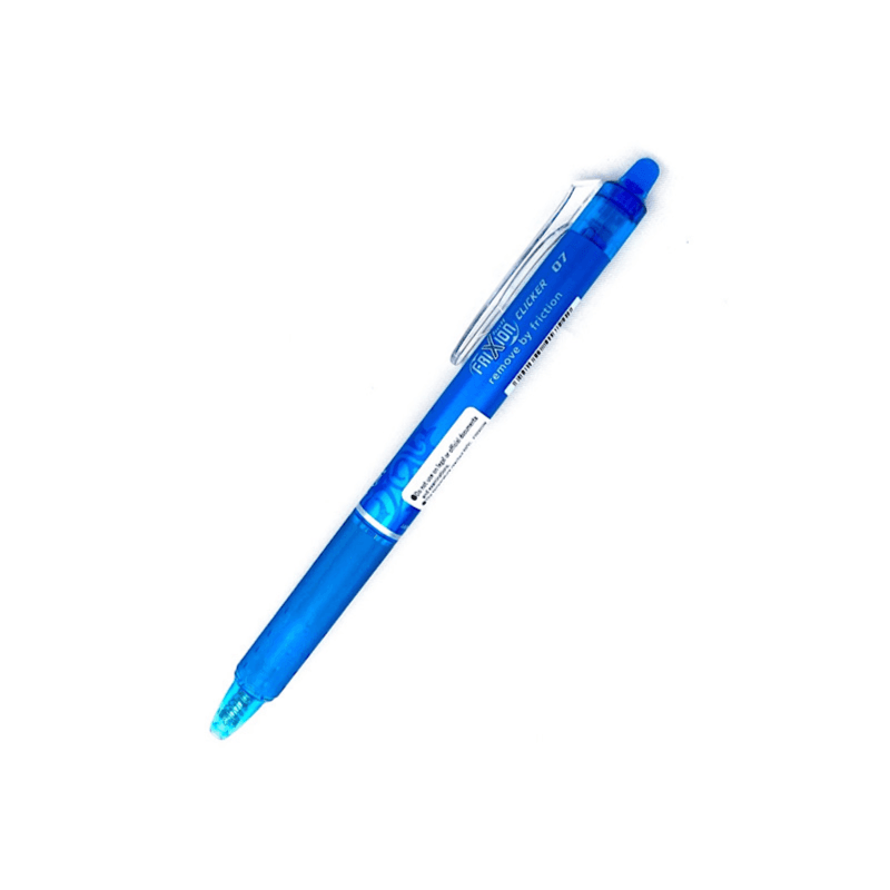 Pilot Frixion Clicker Erasable Ball Pen 0.7Mm Blue Light - 761