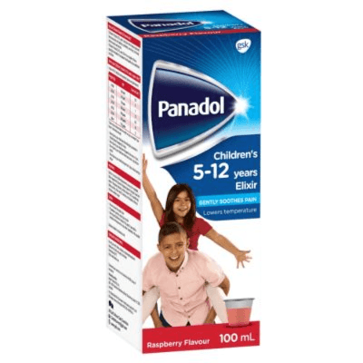 Panadol Syrup 5-12years Elixir 100ml