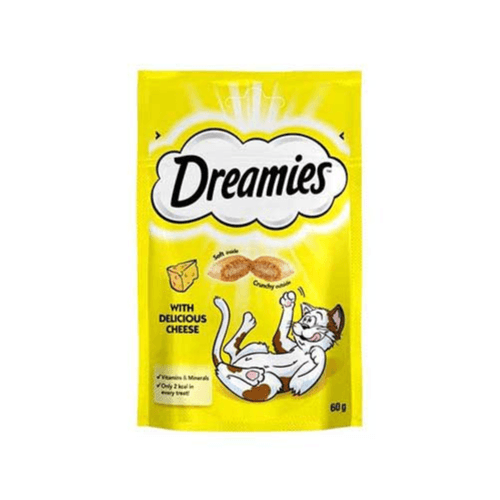 Dreamies Delicious Cheese 60G