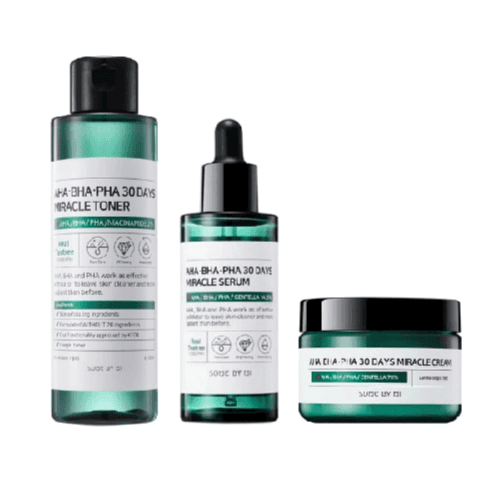 Miracle Toner + Miracle Serum + Miracle Cream Set