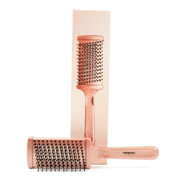 Termix Professional Large Thermal Flat Brush Gold Rose