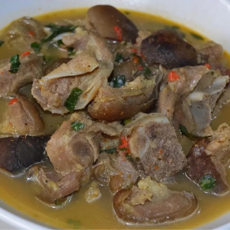 Assorted Meat Peppersoup