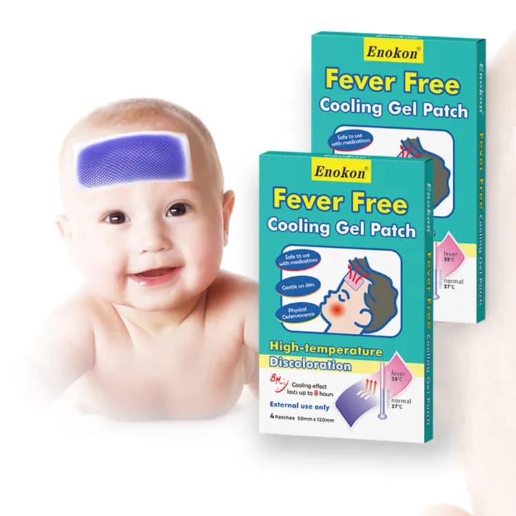 enokon fever free cooling gel high temperature patch 4s