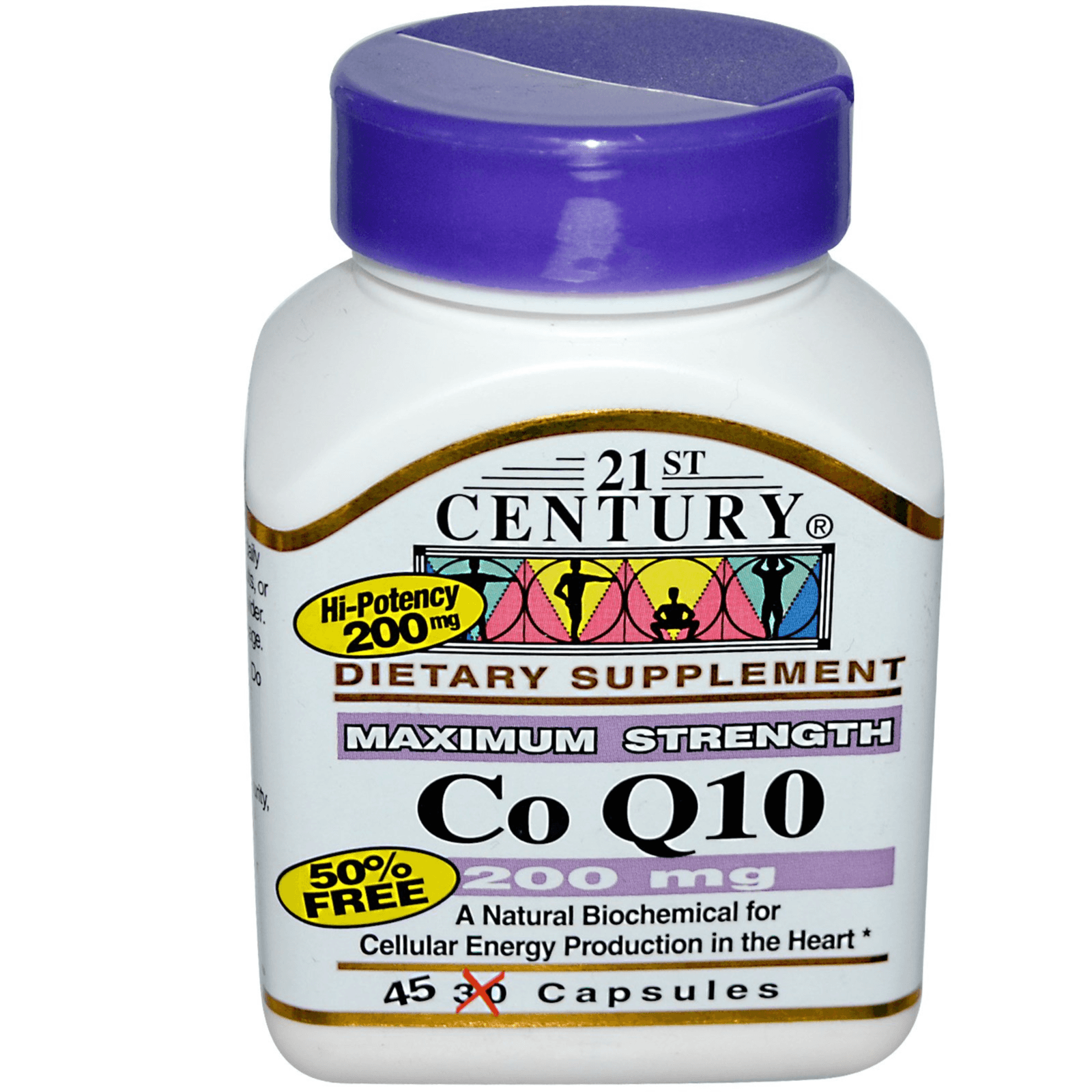 21Ch Co Q10 200 Mg 45 Tablets