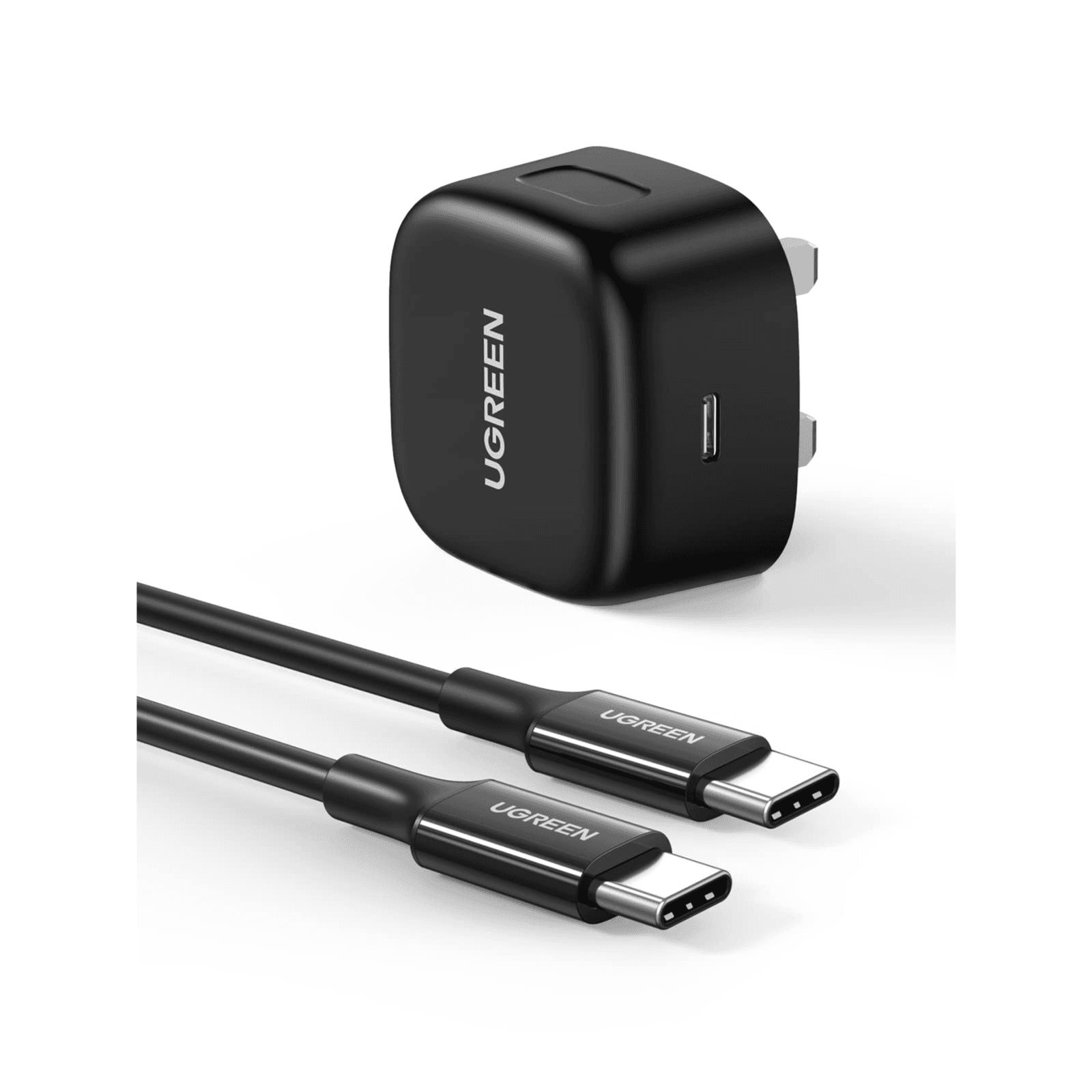 Ugreen 25W Usb C Charger + Usb-C Cable - 2M