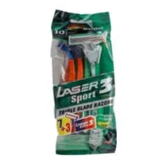 Laser Sport 3 7+3 Triple Blade Razor