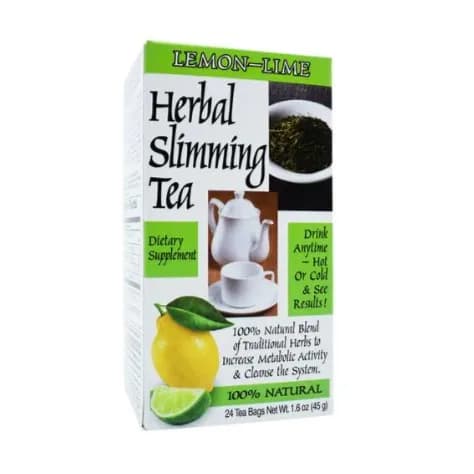 21St Century Herbal Slimming Lemon-Lime Tea, 24 Tea Bags