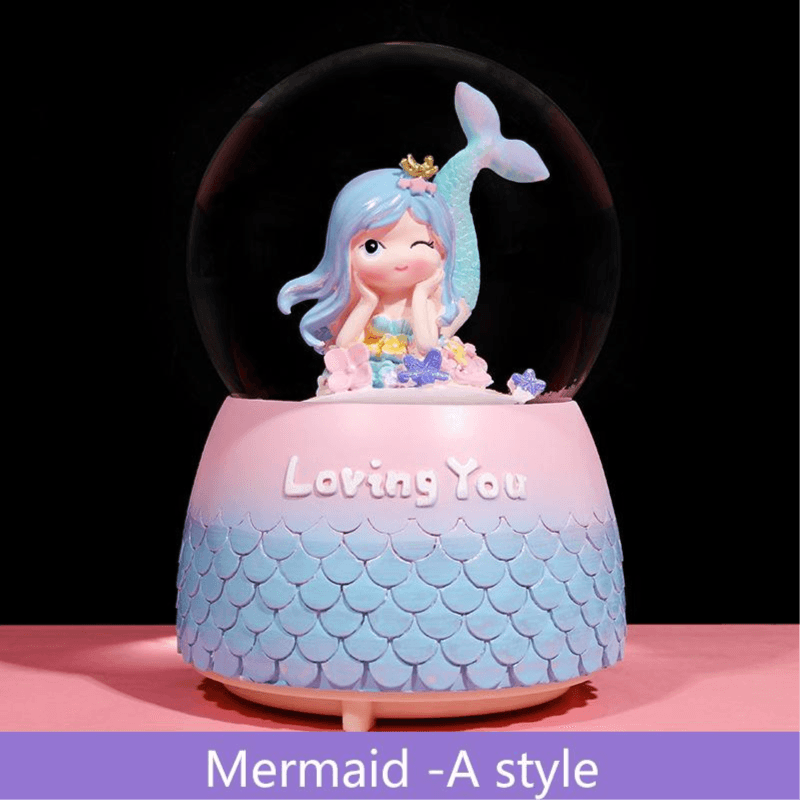 Loving You Mermaid Crystal Ball