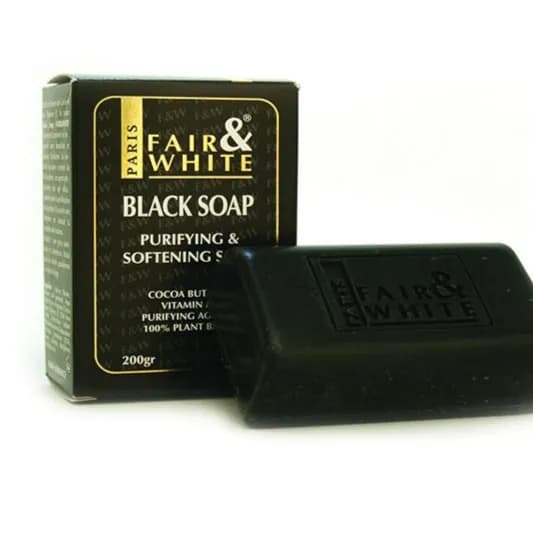 Fair & White Savon Black Soap