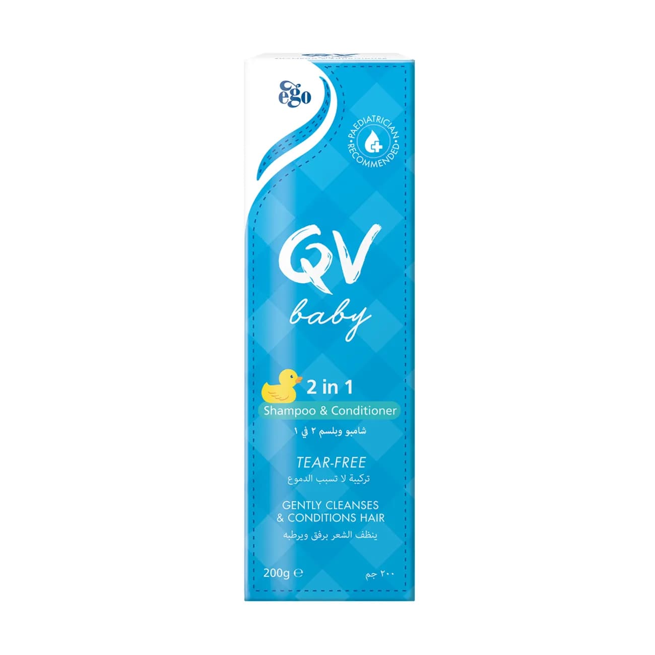 Ego Qv Baby 2 In 1 Shampoo& Conditioner 200 Gm