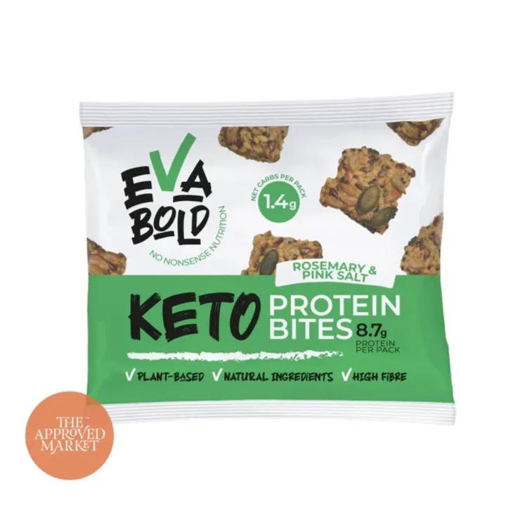 Eva Bold Keto Protein Bites Rosemary & Pink Salt 30g