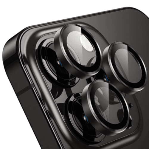 Camera Lens Protectors iPhone 14 Pro - Black Color