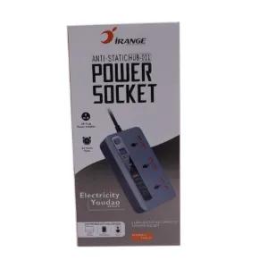 Anti-Static 3 Power Socket 5usb Hub-011