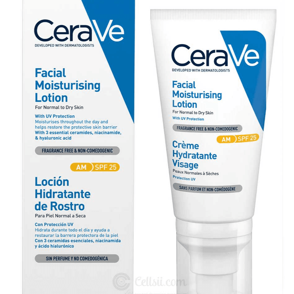 Cerave Am Facial Moisturizing Lotion 52Ml