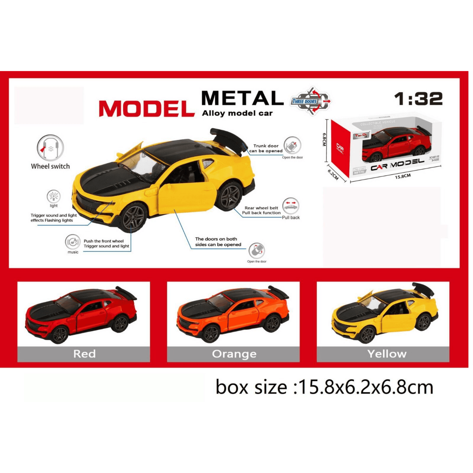 Die-Cast Metal Car