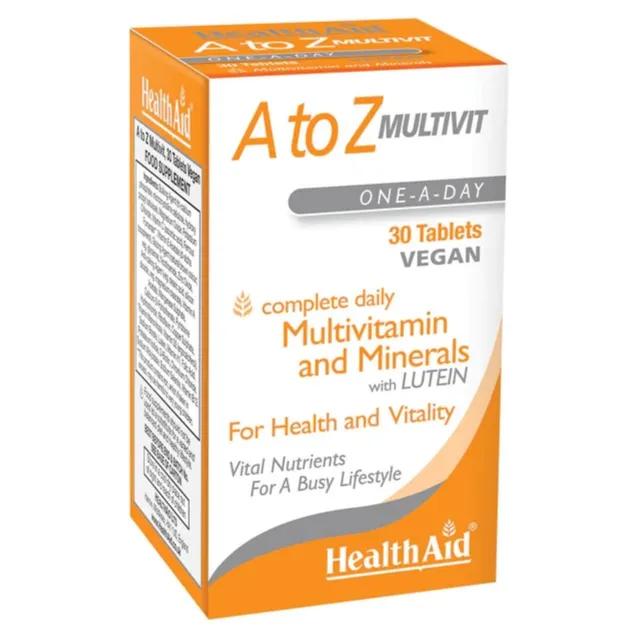 Health Aid A to Z Multivit Tablets 30's