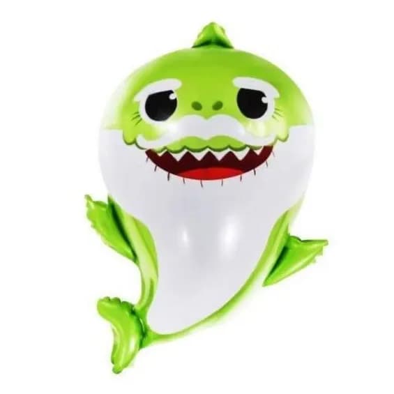 Baby Shark Green Helium Balloon