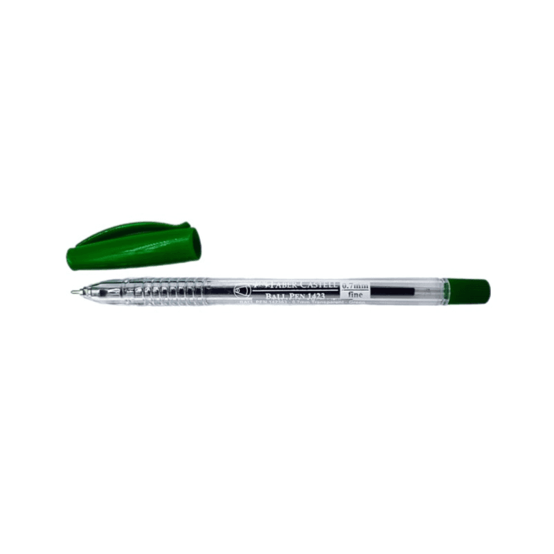 Faber-castell 0.7mm Green Ball Point Pen - 93