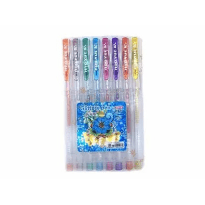 Glittery Pen 8 Pieces