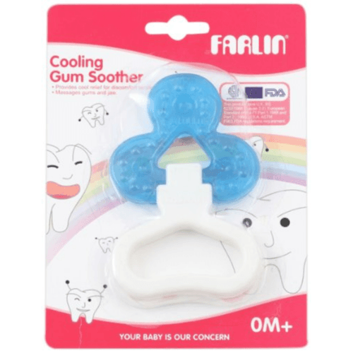 Farlin Cooling Gum Soother Blue 4+M