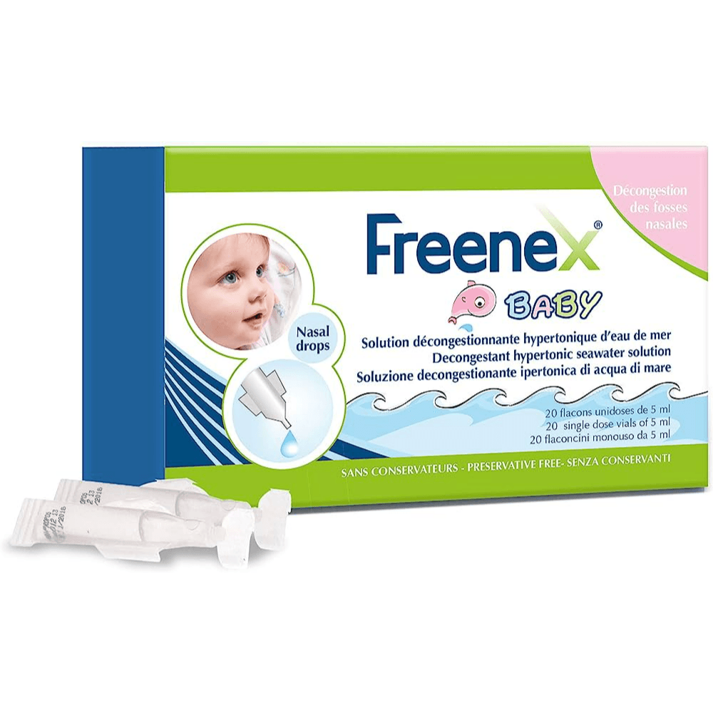 Freenex Baby Hypertonic Sea Water Solution 20Pcs 5Ml