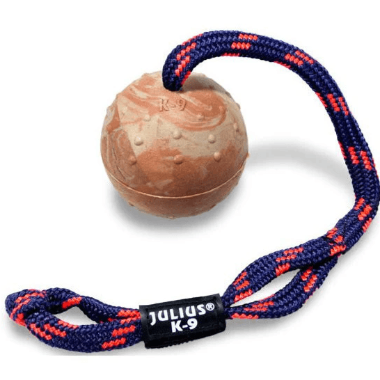 Natural Rubber Ball With Closeable String 7Cm