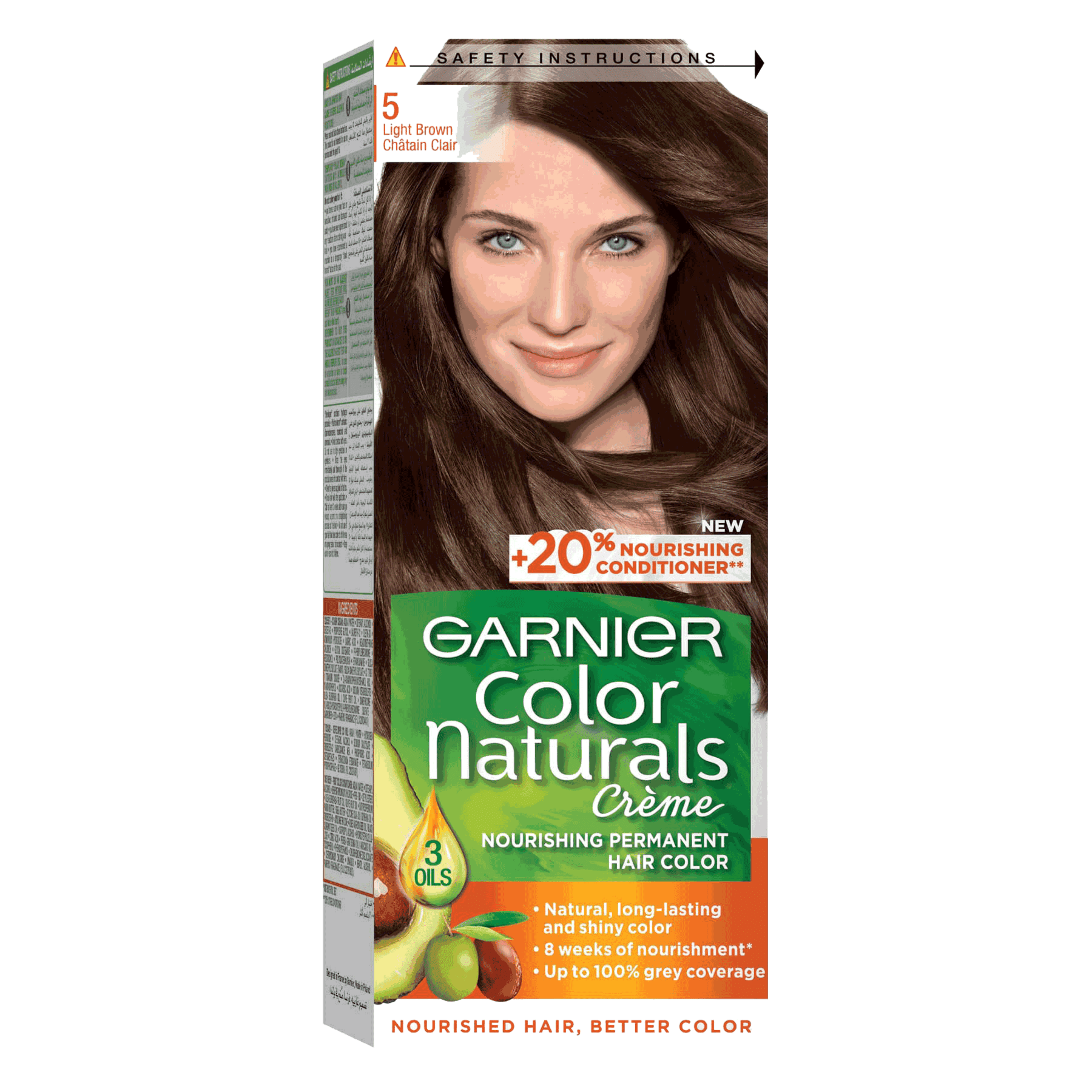 Garnier Color Naturals 5 Light Brown Hair Color