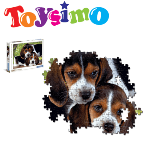 Puzzle Close Together Dog 500 Pieces