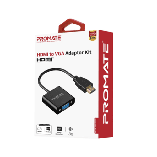 PROMATE HDMI TO VGA ADAPTER KIT HDMI