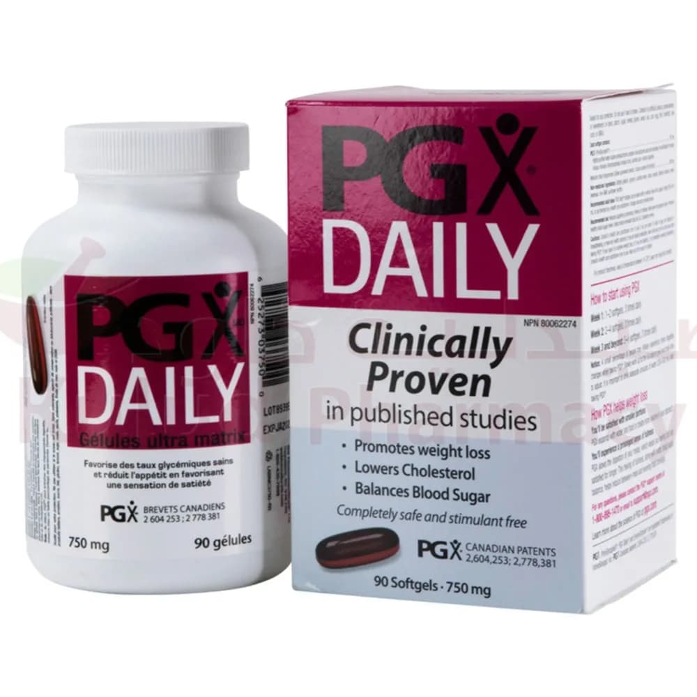 Webber Naturals P G X Daily 750mg 90's Softgels