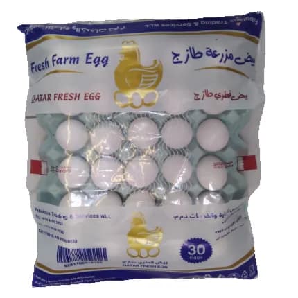 Fresh Farm Eggs 30 Pieces